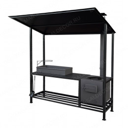 Мангал «Терем с большой печью»